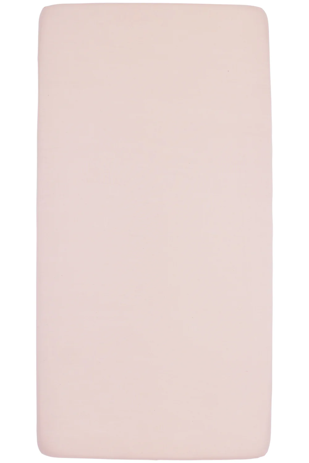 Meyco Baby Ledikant hoeslaken jersey Uni - Soft Pink - single pack - Afbeelding 3