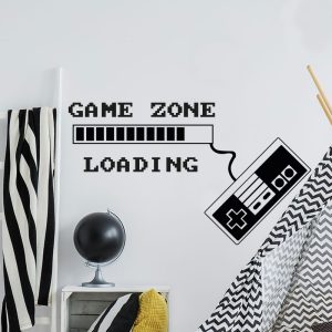 Game zone loading muursticker