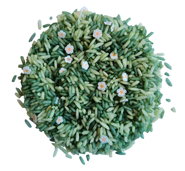 Speelrijst - white flower mix - Afbeelding 2