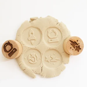 Houten stempelset - de ruimte