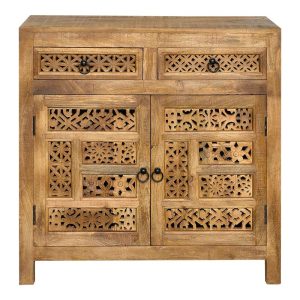 Aparador  puertas y dos cajones ancho 90 cm Polonia