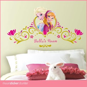 Frozen Muursticker Anna & Elsa