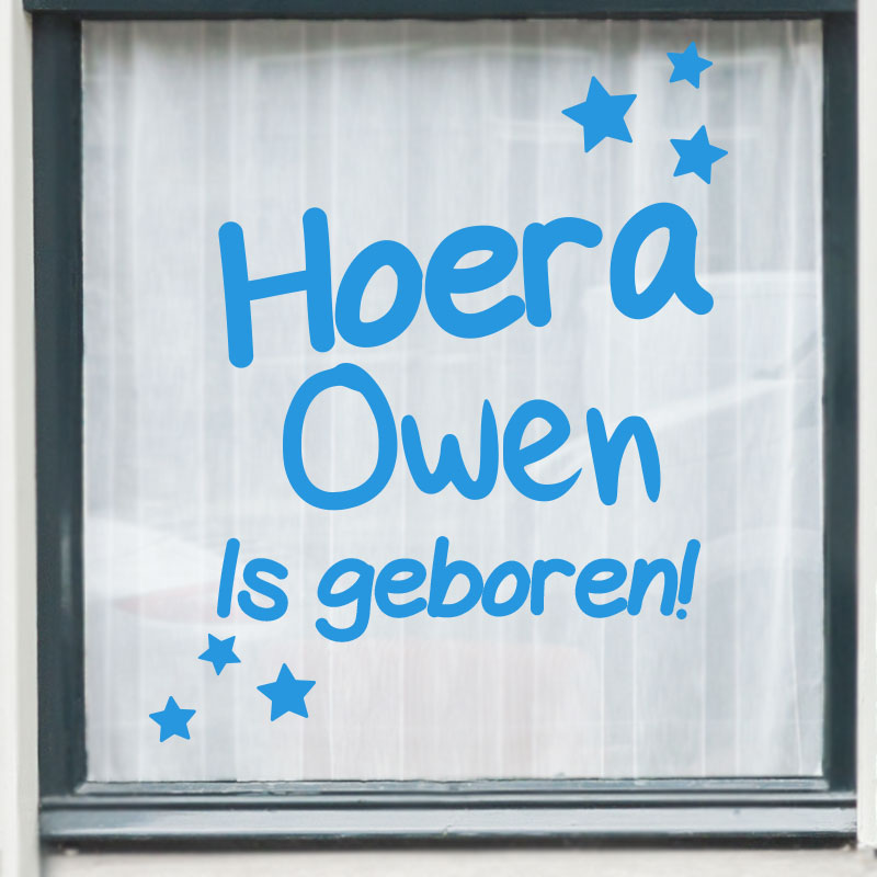 Geboortesticker meisje of jongen - Afbeelding 2