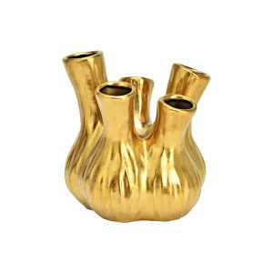 Tulpenvaas Keramiek - Goud