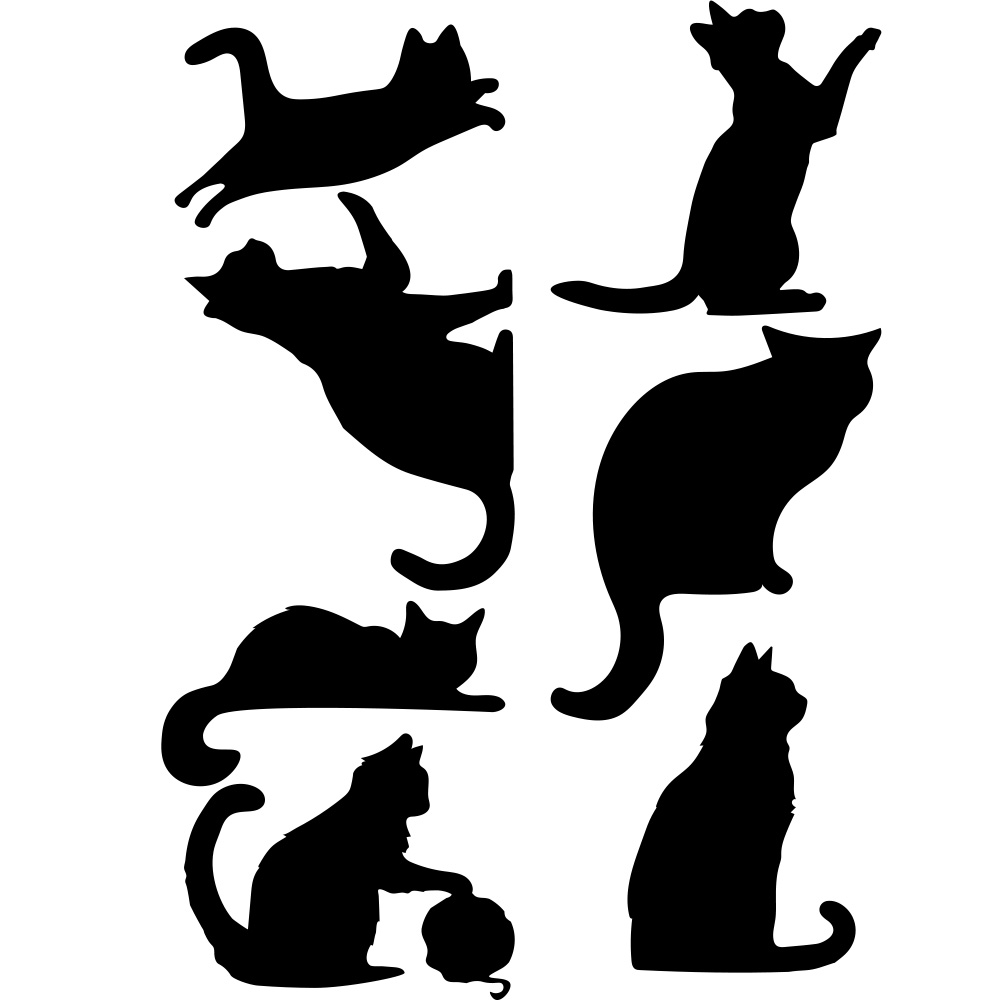 Schattige katten trapstickers - Afbeelding 3