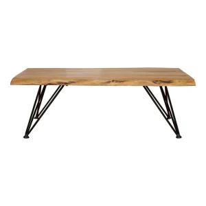 Mesa de centro con encimera de acacia