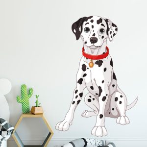 Muursticker hond Dalmatiër