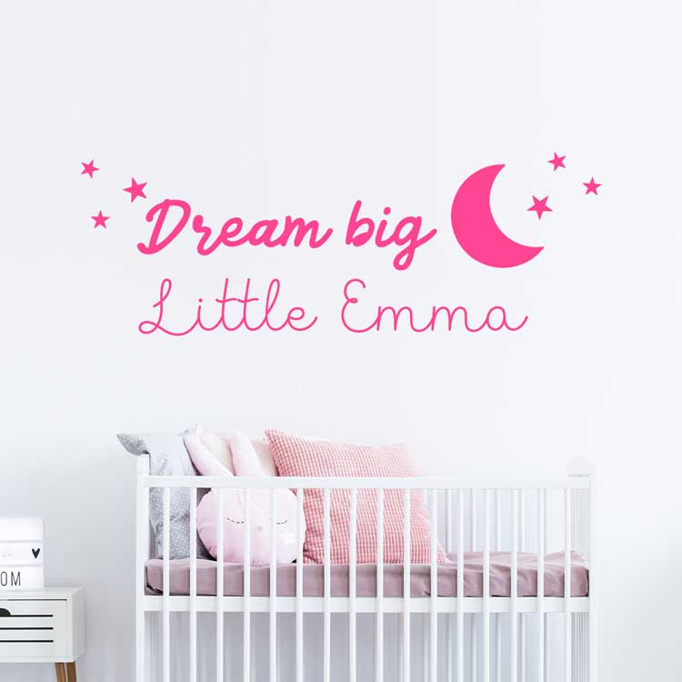 Muursticker “Dream big little one” - Afbeelding 4
