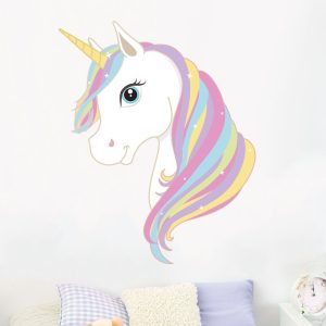 Muursticker eenhoorn / unicorn