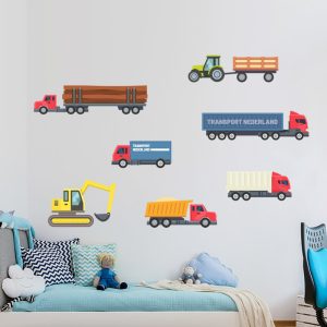 Muursticker voertuigen