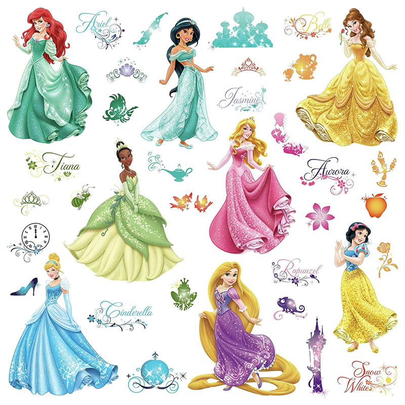 Muurstickers Princess