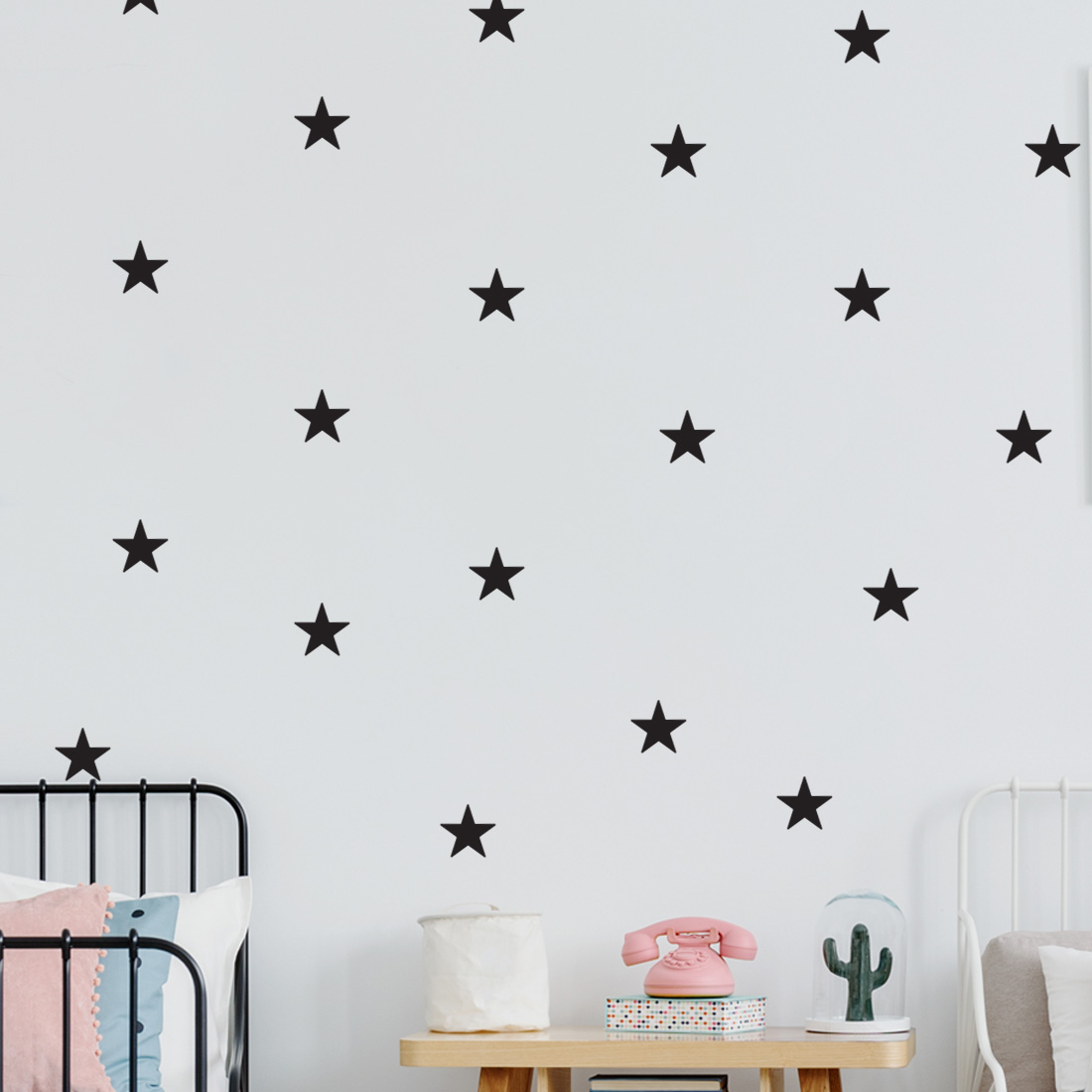 Muurstickers sterren ★ kies je eigen formaat en kleur - Afbeelding 2