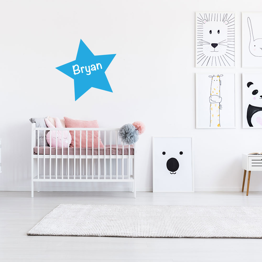 Muursticker ster met naam - Afbeelding 3