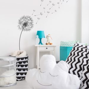 Paardenbloem muursticker