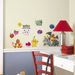 Pokémon muurstickers set