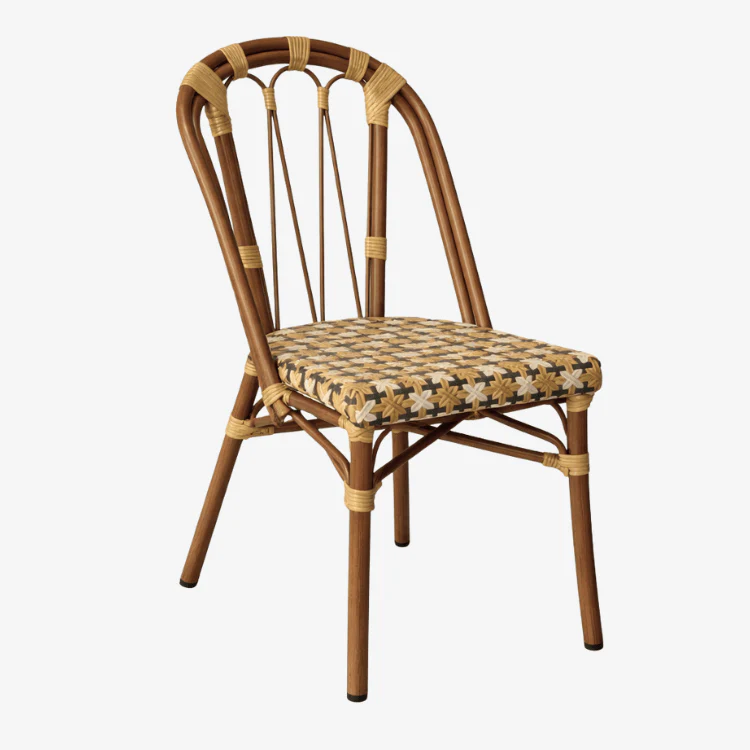 Silla Bistro París Classic de Ratán Sintético y Aluminio - Afbeelding 4