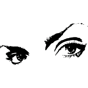 Ogen – Muursticker