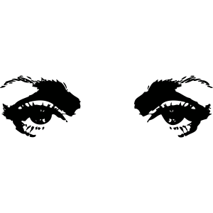 Ogen – Muursticker