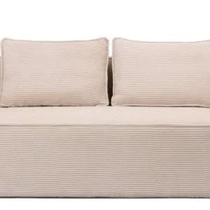 Sofá pana ancha Manila crudo